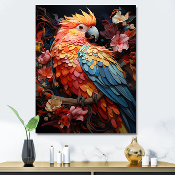 Parrots Celestial Dance Melody - Parrot Home Decor Art